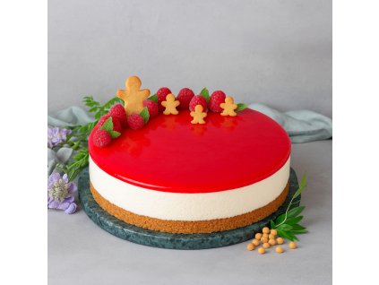 Perníček s malinami