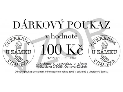Dárkové poukazy