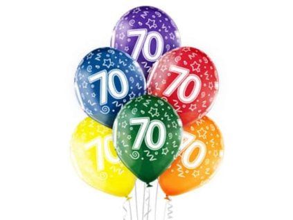70th Birthday Crystal Assorted D11 web