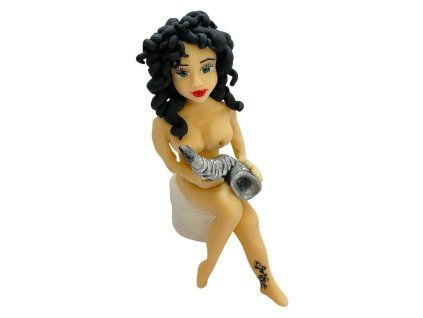dama so saxofonom