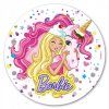 jedly papir kulaty barbie