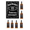 Fondánový obrázok - Jack Daniels