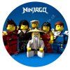 Fondánový obrázok - Ninjago