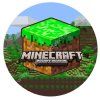 Fondánový obrázok - Minecraft