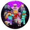 Fondánový obrázok - Minecraft