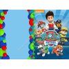 Paw Patrol Invitation template