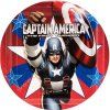 vyr 7362CAPTAIN AMERICA CAKE IMAGE