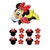 Fondánový obrázok - Minnie