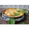 Quiche se špenátem a kozím sýrem - bezlepkový