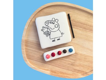 peppa omalovanka
