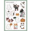 ghostie friends edition.sticker sheet