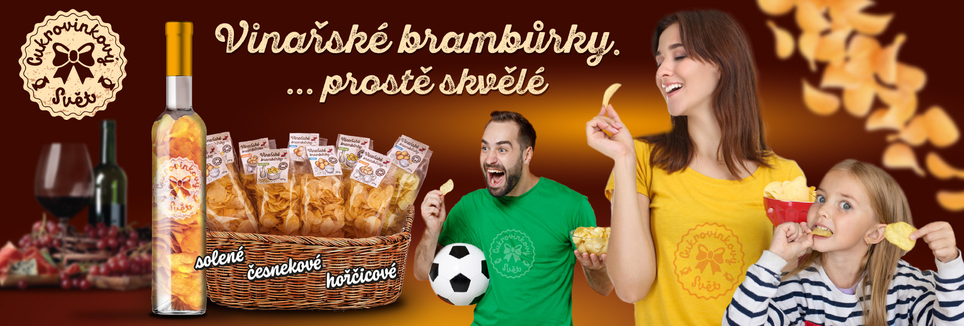 Vinařšké brambůrky