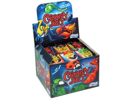 creepy jelly ovocne zele 66ks