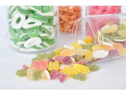 Želé bonbony kyselý mix 1 kg