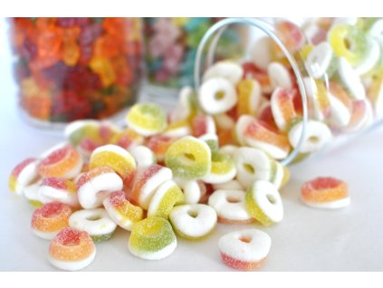 Želé ovocné oválky 1 Kg
