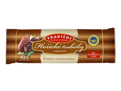 Hořické trubičky kakaové 42g/10ks/