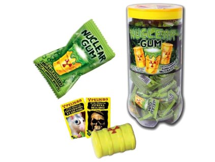 Fini - žvýkačky Nuclear Gum karton 16g /50ks/