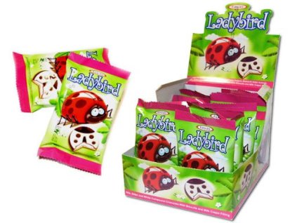 LADYBIRD – sušenka s náplní 25g 24ks
