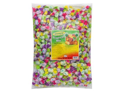 Woogie Tropical mix Ovocné bonbóny 3kg