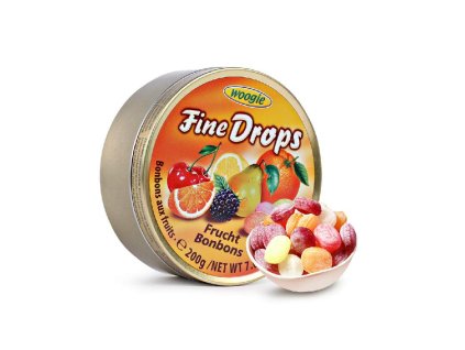 Woogie Fine Drops - ovocná směs 200g