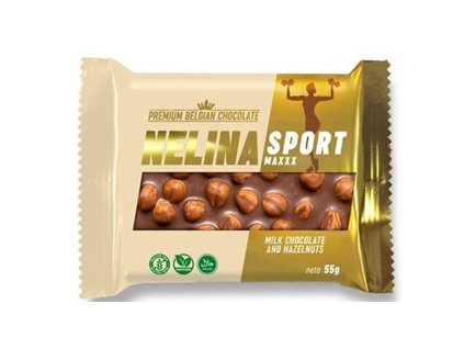 nelina sport maxxx mlecna cokolada liskove orechy