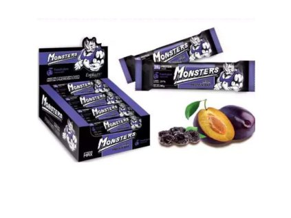 Monsters proteinová tyčinka se švestkami 80g