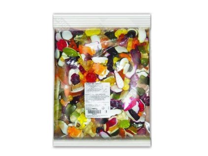 sladky mix zelatinovych cukrovinek 1kg