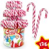 candy cane red white 12g