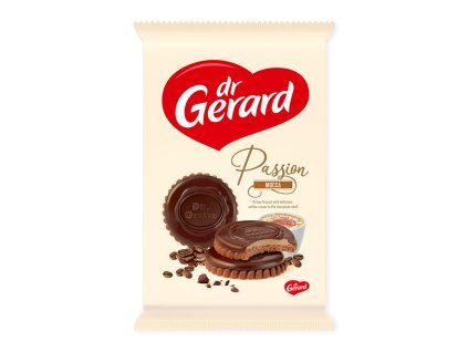 Sušenky plněné kávovým krémem, máčené v čokoládě Pasja MOCCA 170g-cukrovinky.cz