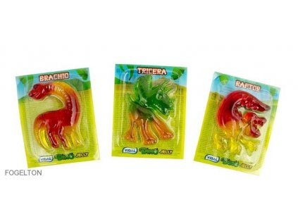 Vidal Dino Jelly - želé dinosaurus s ovocnou príchuťou 11g - cukrovinky.sk