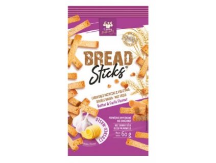 Bread sticks s príchuťou cesnak a maslo 60g www.cukrovinky.cz