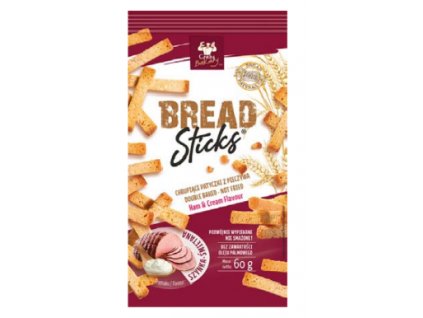 Bread sticks s príchuťou šunky a krému 60g www.cukrovinky.cz