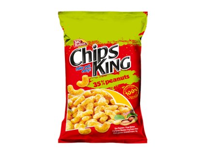 Tradiční arašídové křupky s fantastickou chutí 40g. Chips king arasidovy křupky www.cukrovinky.cz