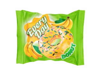 banánový donut everyday www.cukrovinky.cz