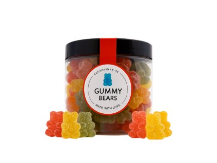 Želé medvídci kyselé www.cukrovinky.cz Gummy bears sour