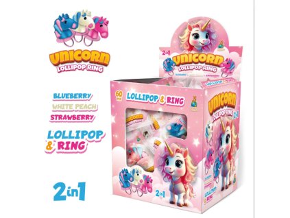 Lízatko prsteň jednorožec 2v1-cukrovinky.cz