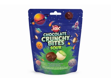 Jox chocolate crunchy bites sour www.cukrovinky.cz