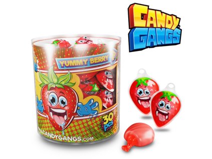 Candy gangs želé jahůdky se šťávou 10gx30ks-cukrovinky.cz