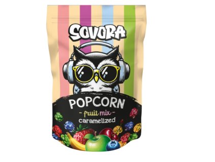 Sovora fruit mix popcorn 90g-cukrovinky.cz
