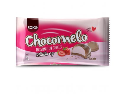 Chocomelo Jahoda - čokoládový dezert s pěnou - www.cukrovinky.cz