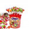 Ovocná lízátka s příchutí jahody, jablka, pomeranče, citronu a koly- cukrovinky.cz