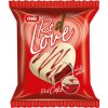 Piškotový koláček ve tvaru srdíčka red love - cukrovinky.cz