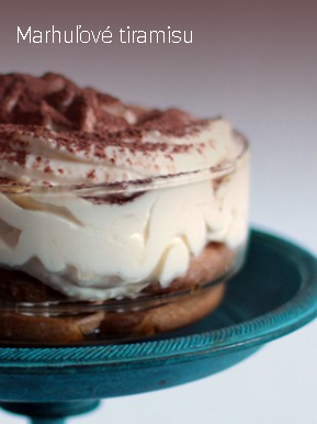 Recept na marhuľové tiramisu