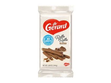 Chrumkavé a chutné trubičky plnené čokoládovým krémom od Dr. Gerard - cukrovinky.sk
