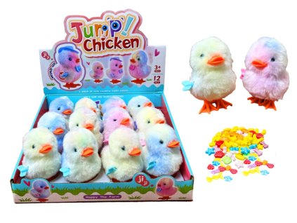 Skákajúce kuriatko dúhové s cukrovinkou cukrovinky.sk