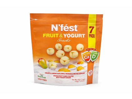 N´fést fruit and yogurt snack mango 140g