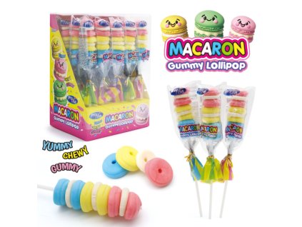 Makrónka želé lízatko na špajchli-cukrovinky.sk