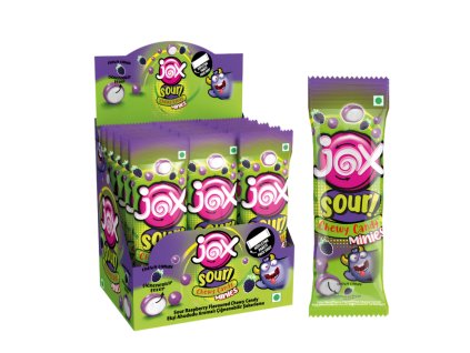 Jox sour chewy candy minies 15g www.cukrovinky.sk