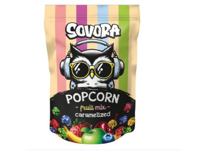 Sovora popcorn ovocný mix 90g-cukrovinky.sk