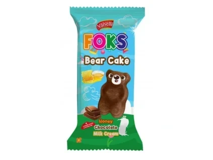 FOKS Medvedík tmavý 35g - www.cukrovinky.sk